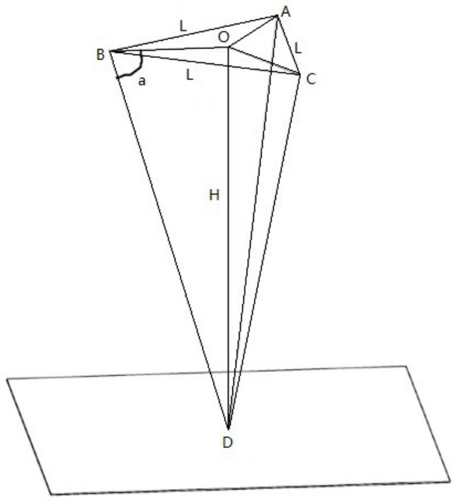A method and system for measuring the distance and size of a target object
