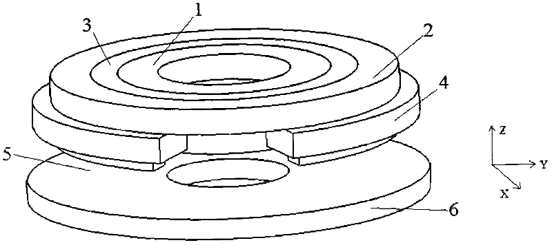 Axial magnetic bearing