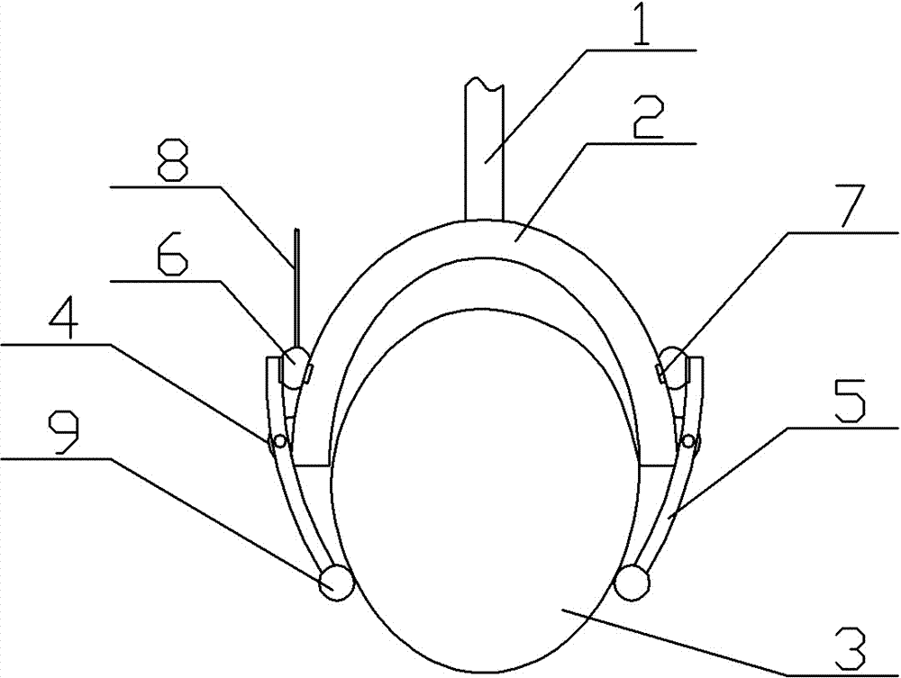 Shatian pomelo gripper jaw