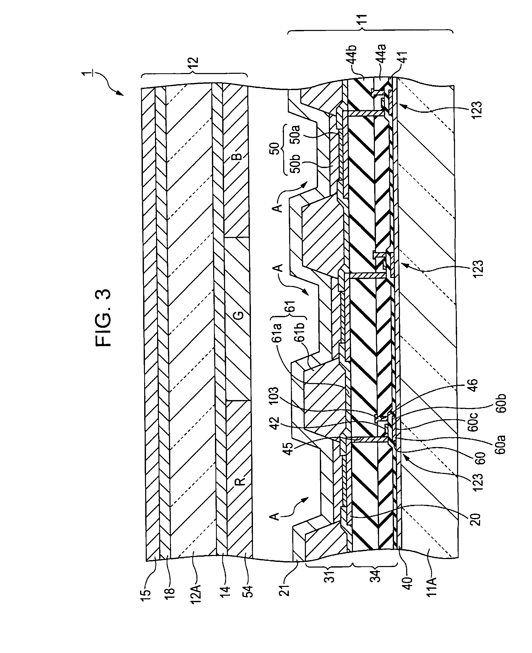 Organic electroluminescence device having input function and electronic apparatus