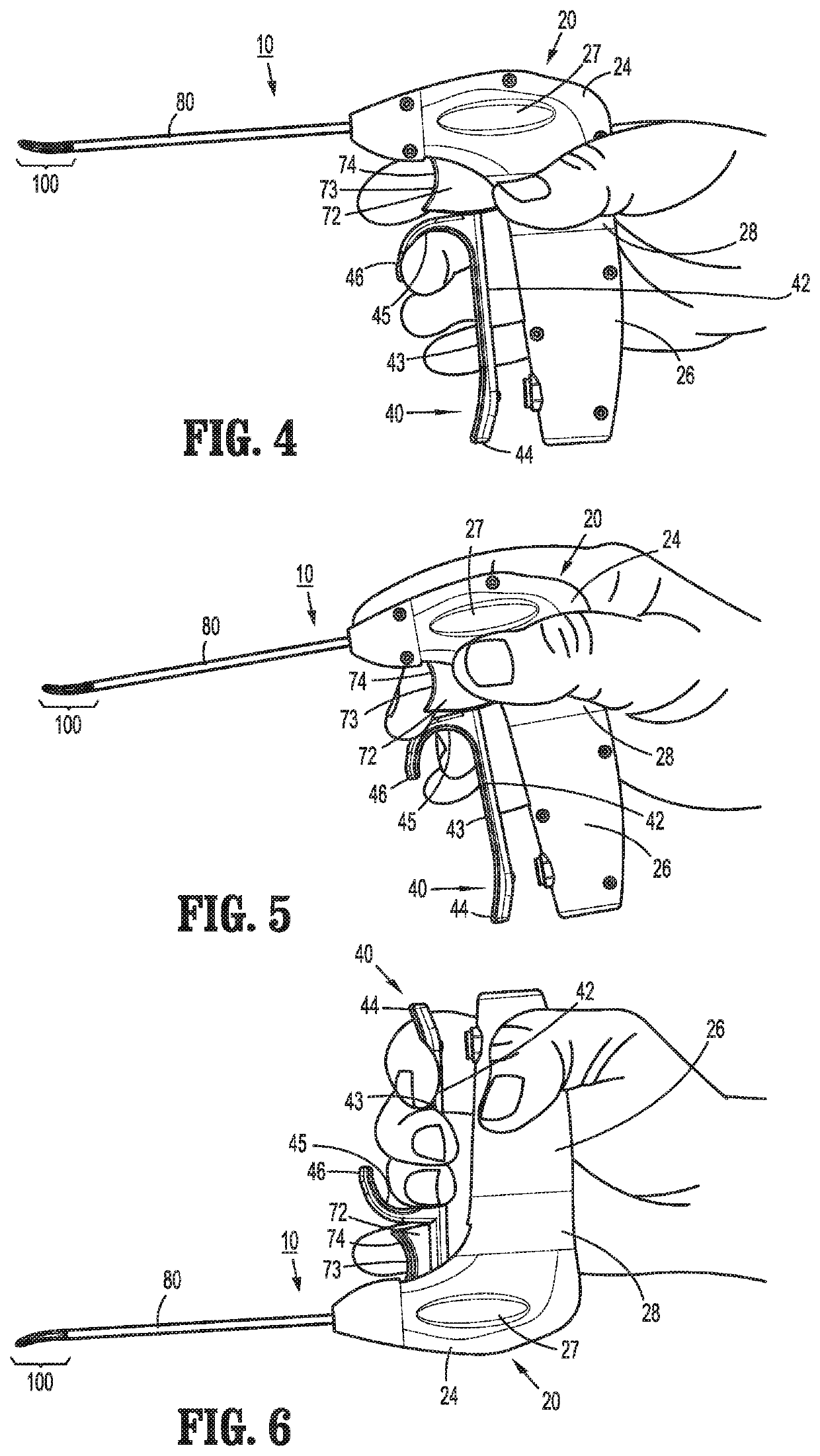 Surgical instruments and methods for performing tonsillectomy, adenoidectomy, and other surgical procedures