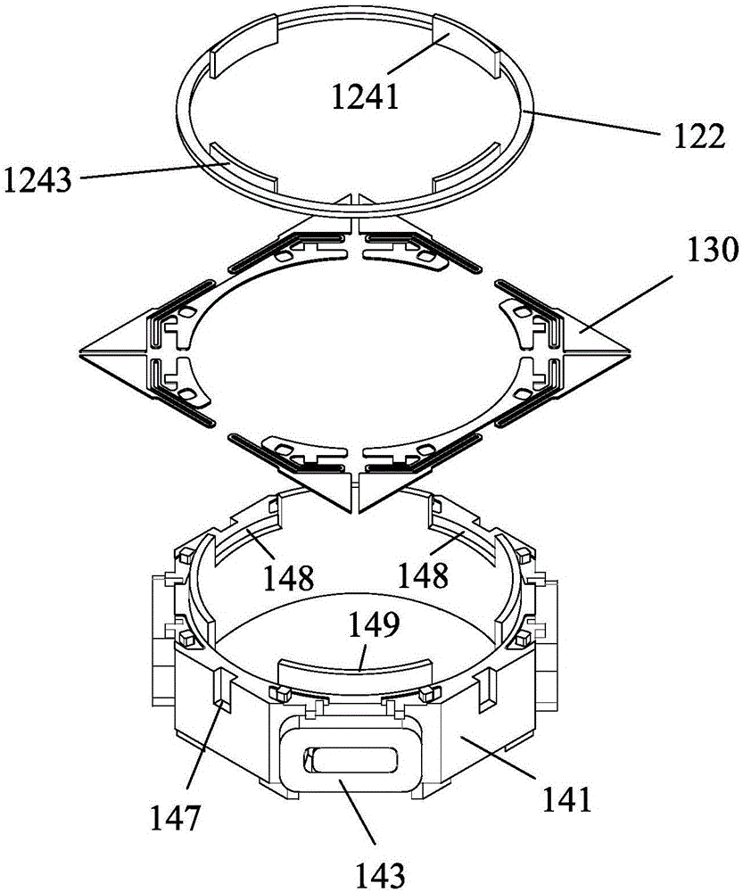 Optical anti-vibration voice coil motor capable of changing tilt shift centre and assembly method thereof