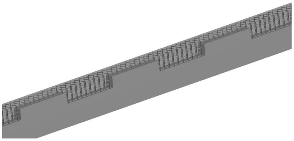 Method for testing safety performance of rigid heightened guardrail