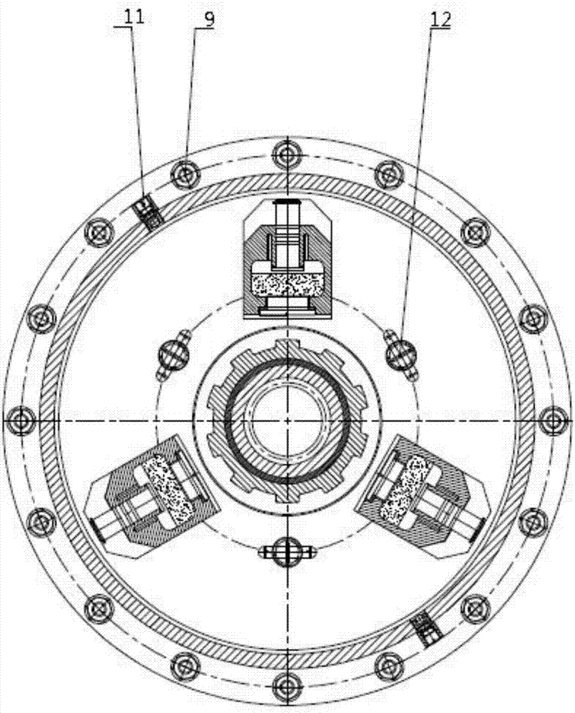 A long-term temperature-controlled friction coupling