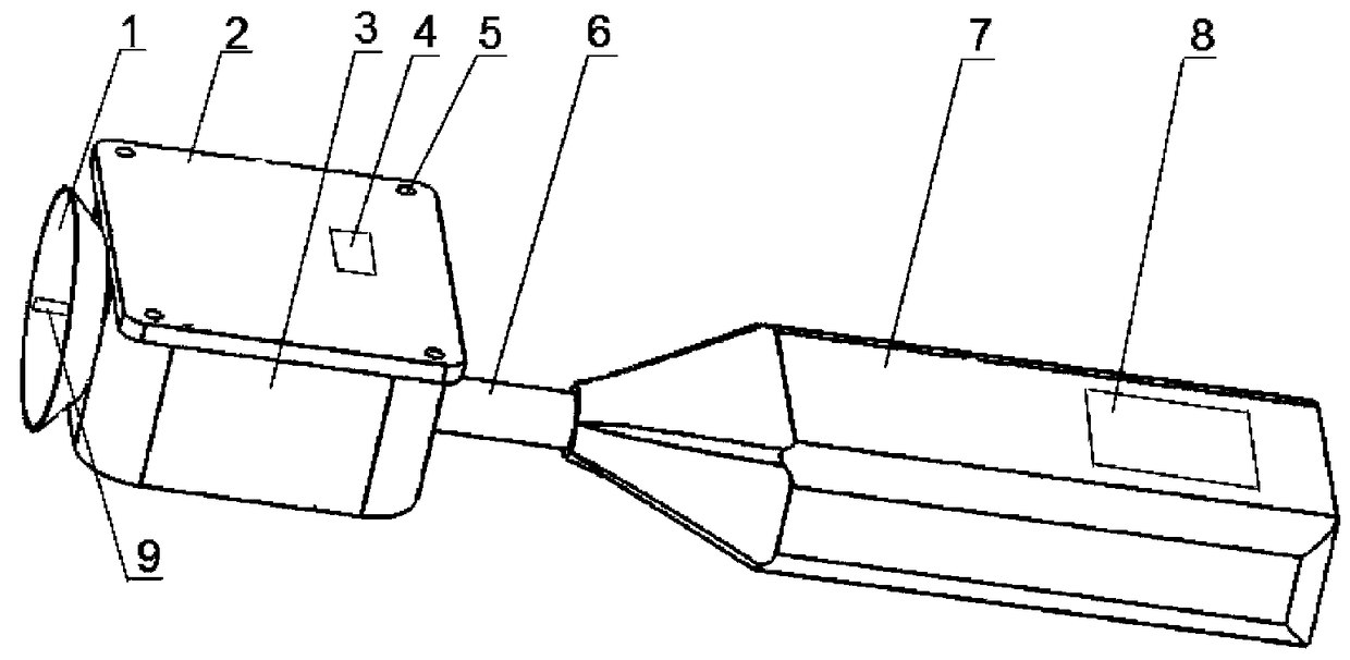 A percussion acoustic detection device for insulator prtv coating quality