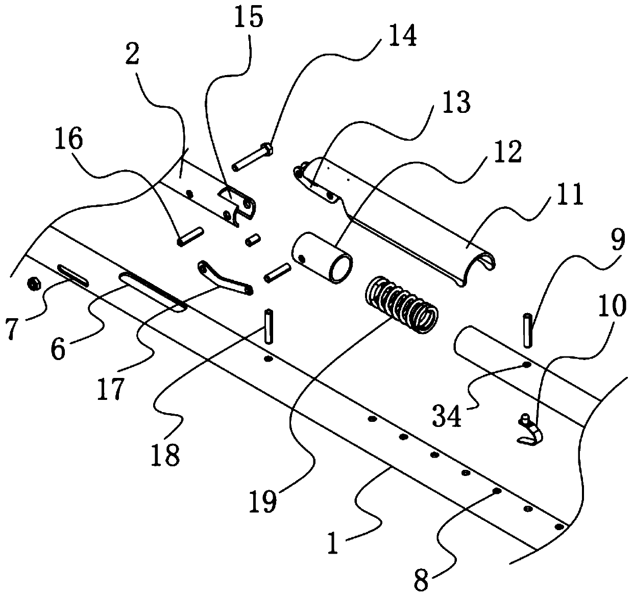 Novel fixator and using method thereof