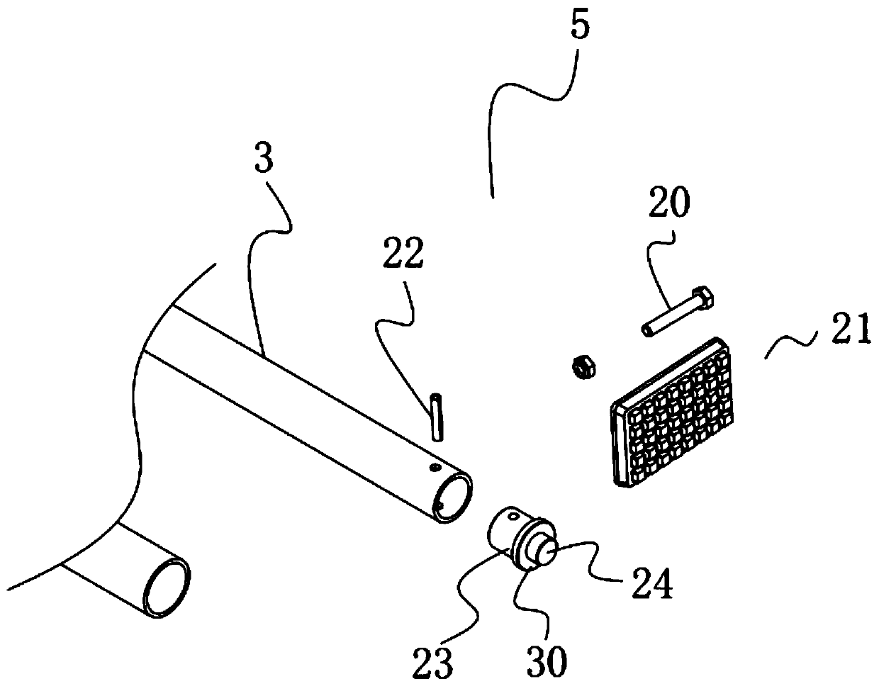 Novel fixator and using method thereof