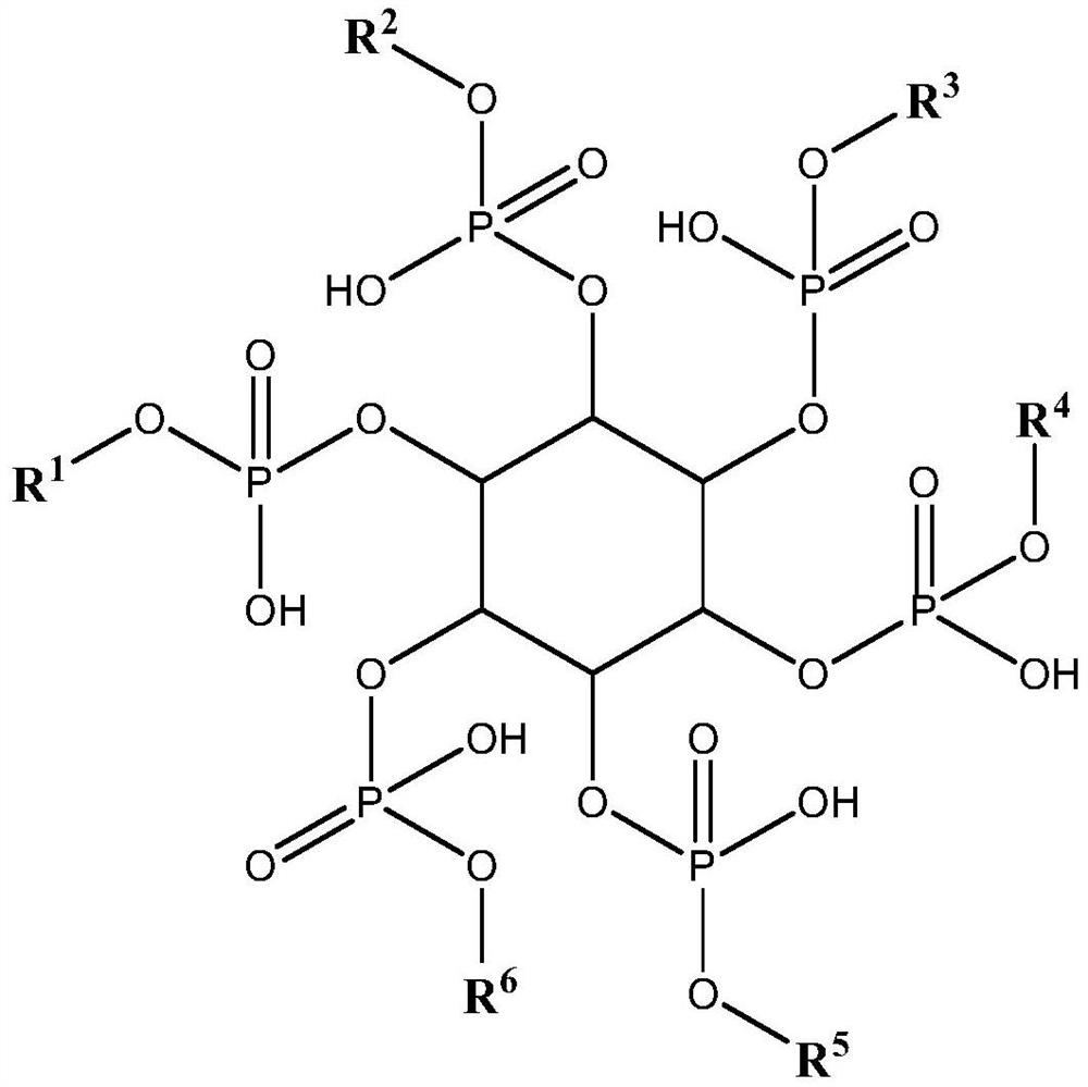 A kind of polyphosphate-based compound, its preparation method and application