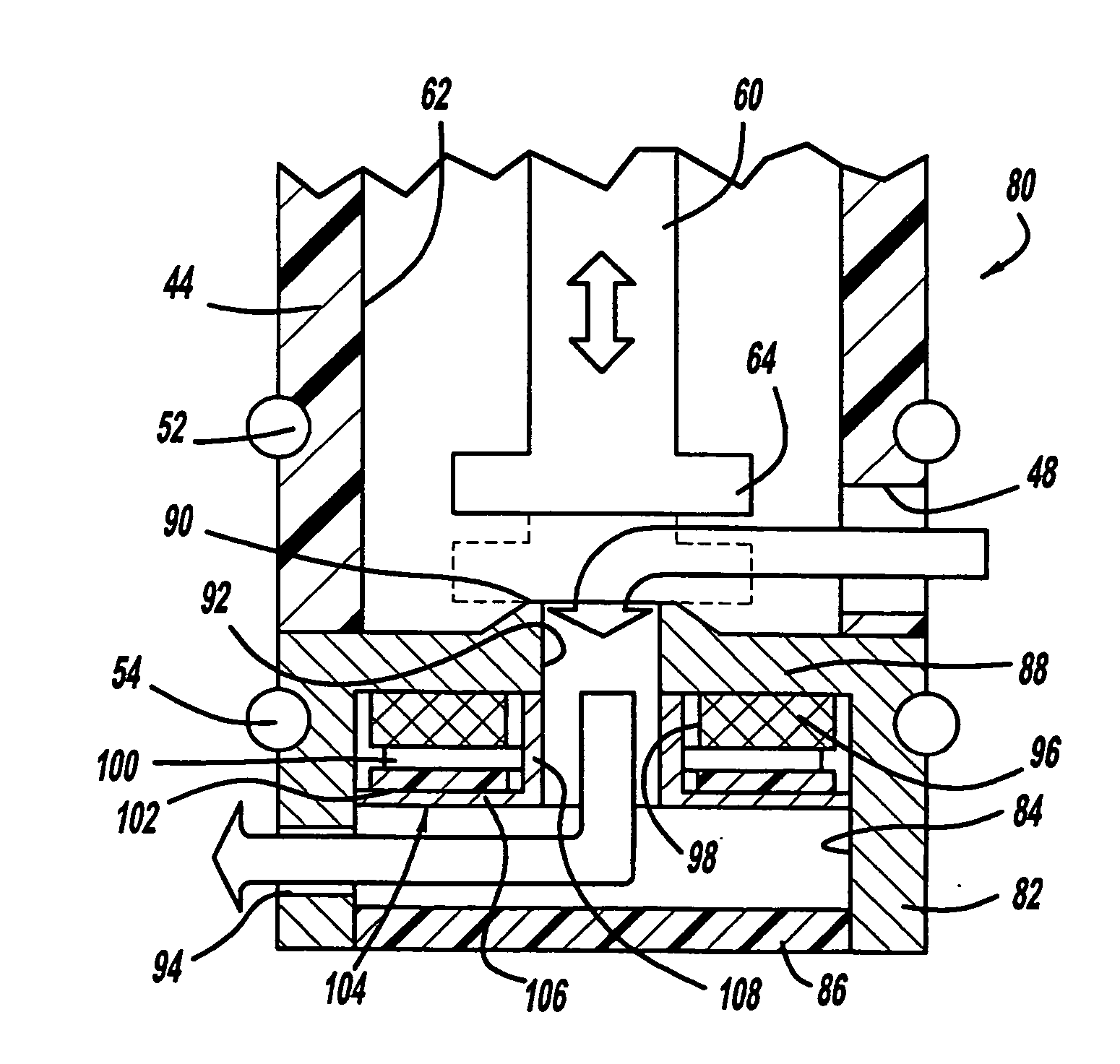 Cartridge valve with integrated ceramic ring heater