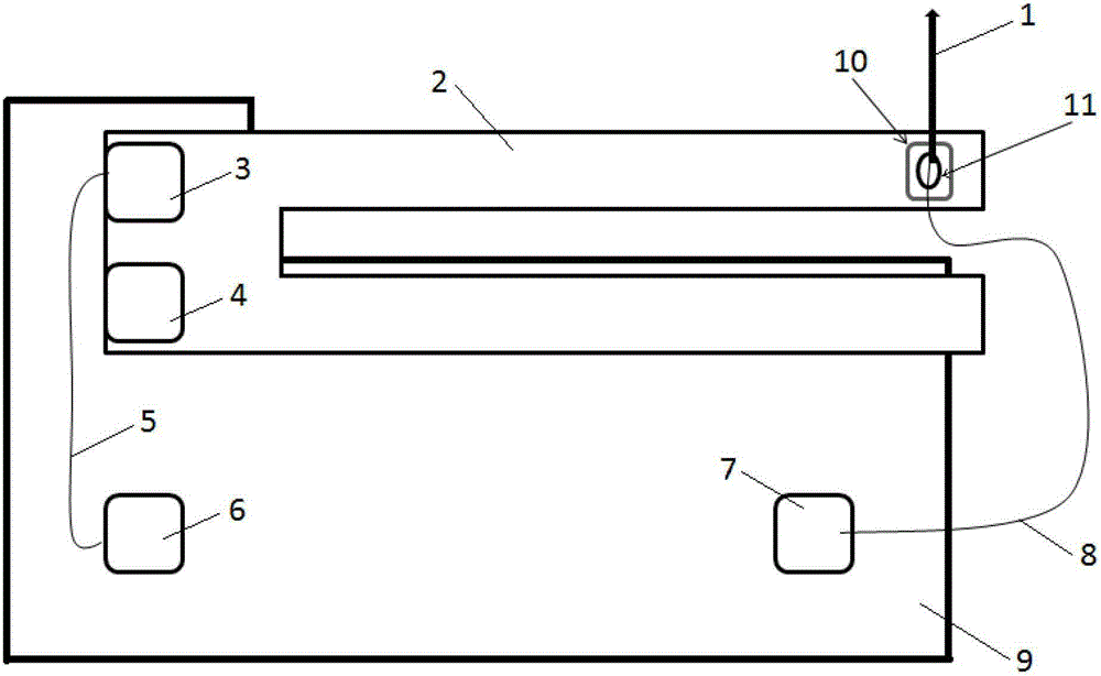 Atomic force sensor manufacturing method and sensor and its measuring device and method