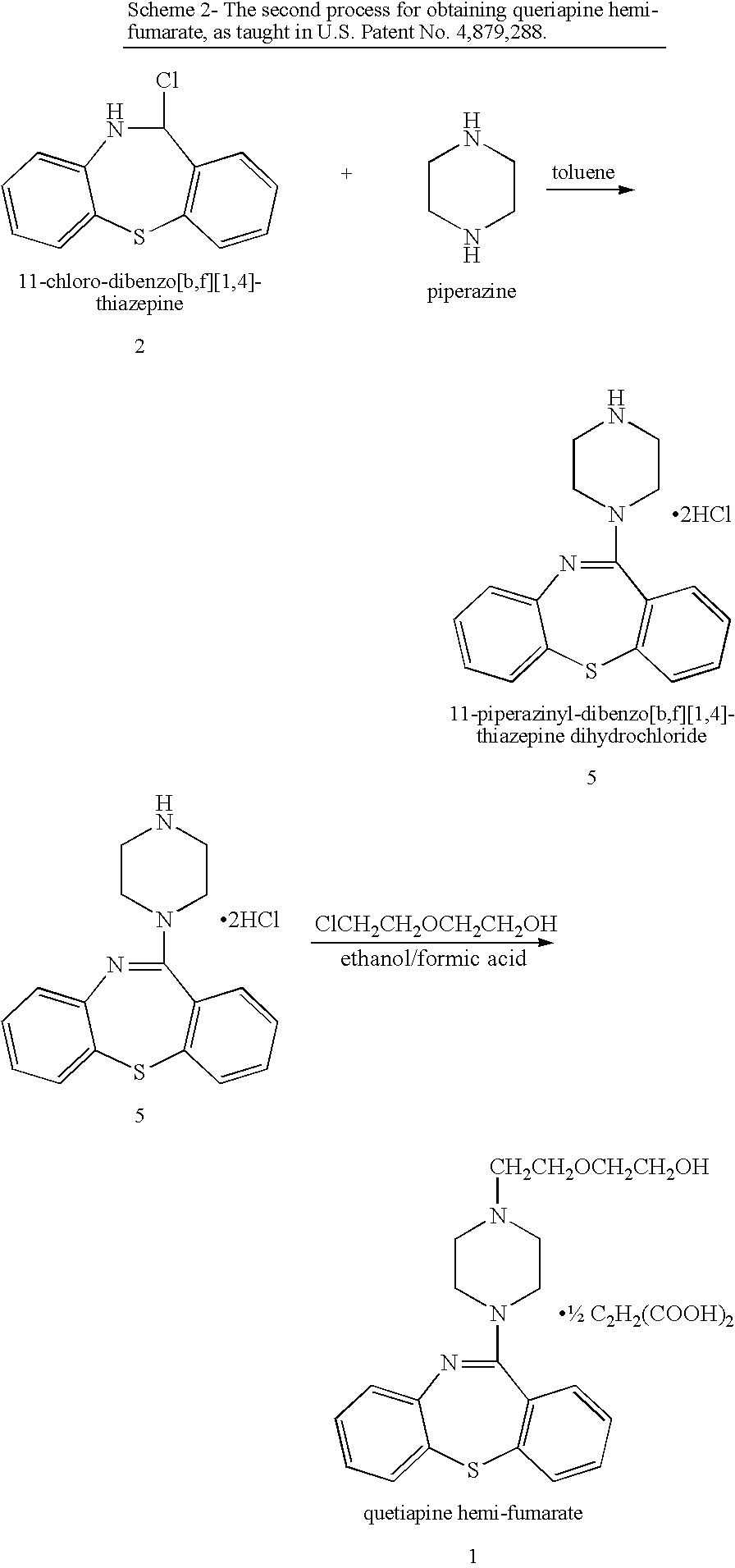 Processes for preparing quetiapine and salts thereof
