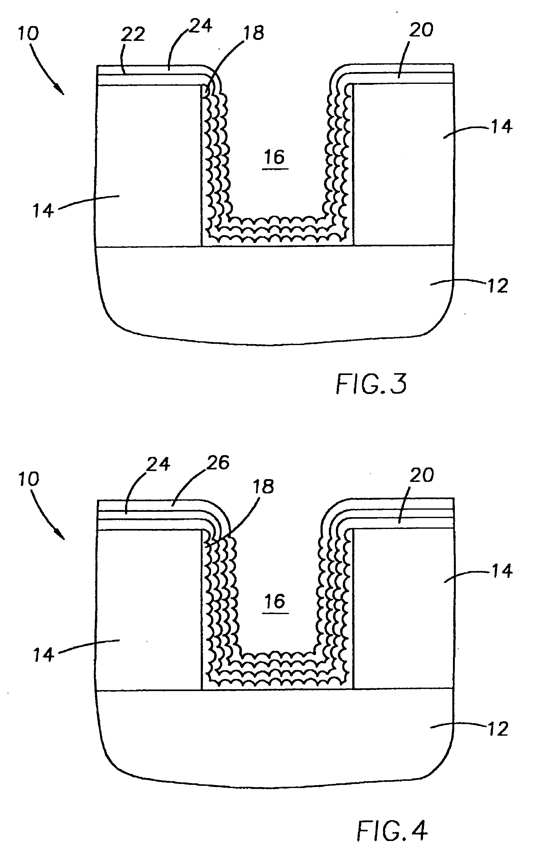 Method of improved high K dielectric - polysilicon interface for CMOS devices