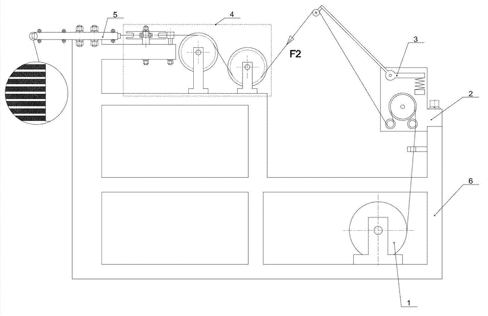 Wire arranging device of winding machine