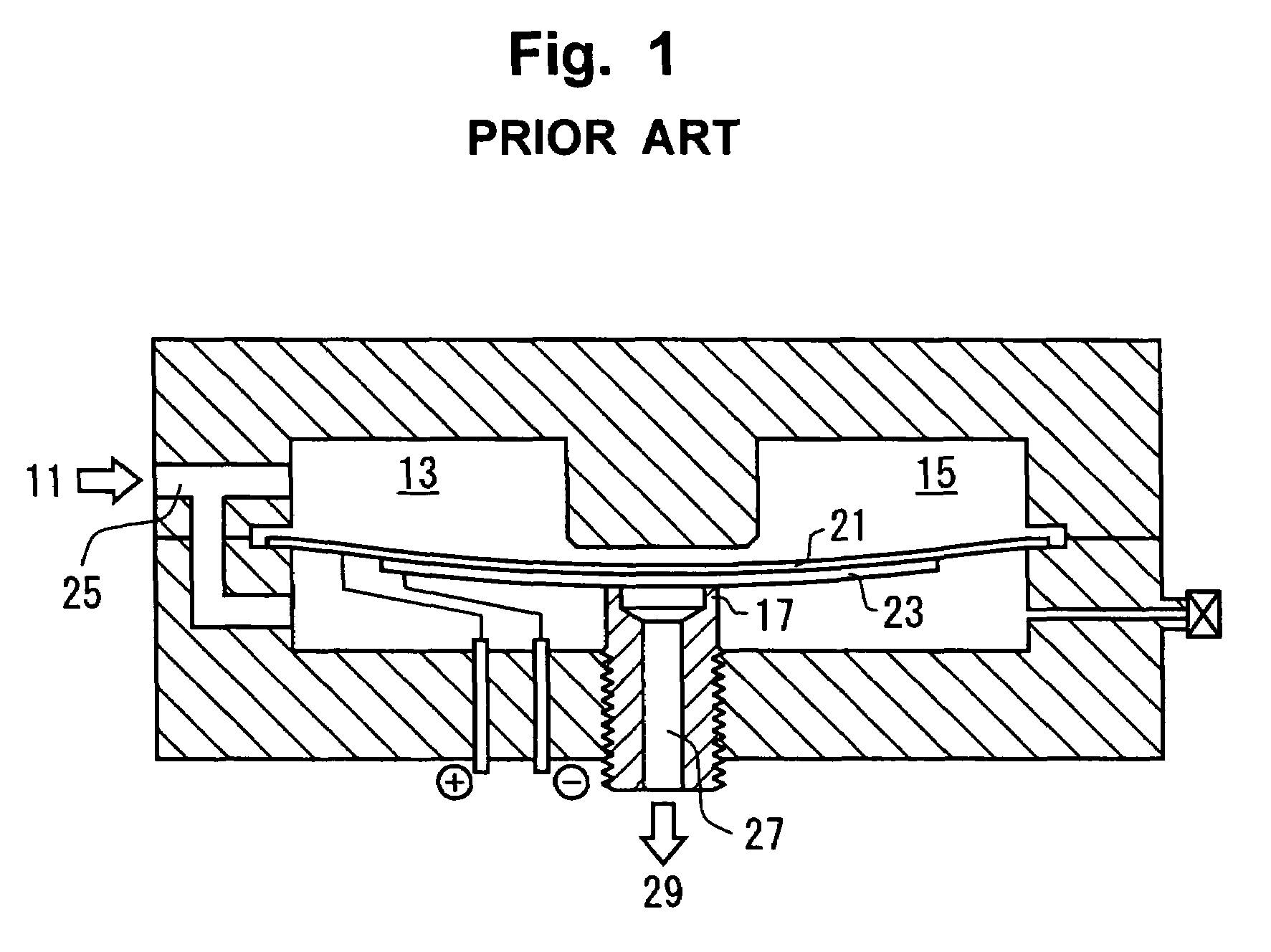 Piezoelectric air valve and multiple-type piezoelectric air valve