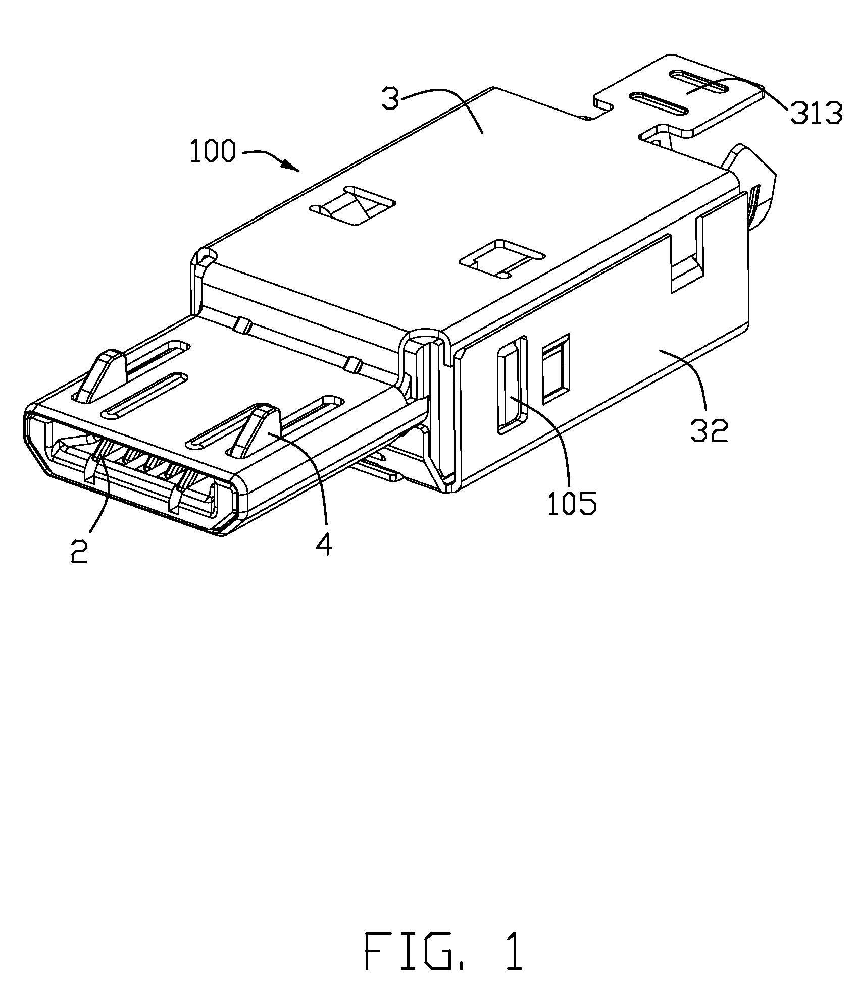 Cable connector assembly with an improved spacer