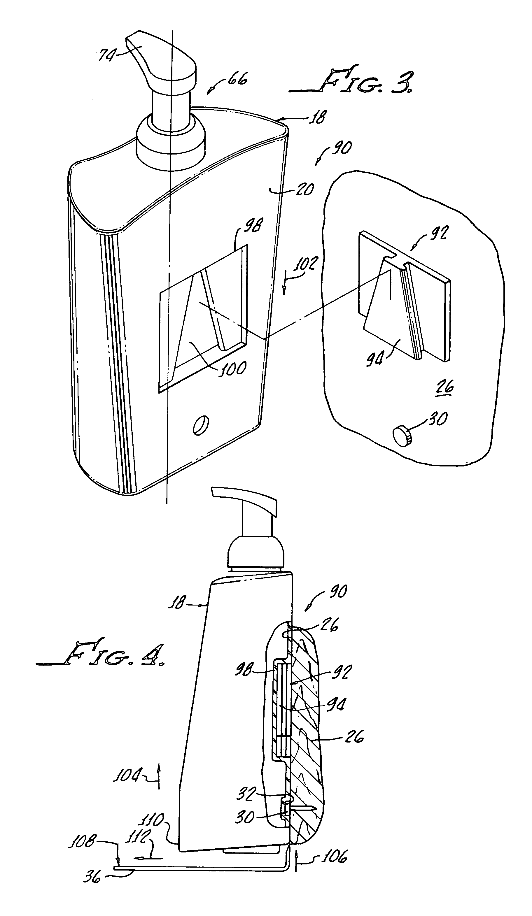 Secure surface mounted dispensing system