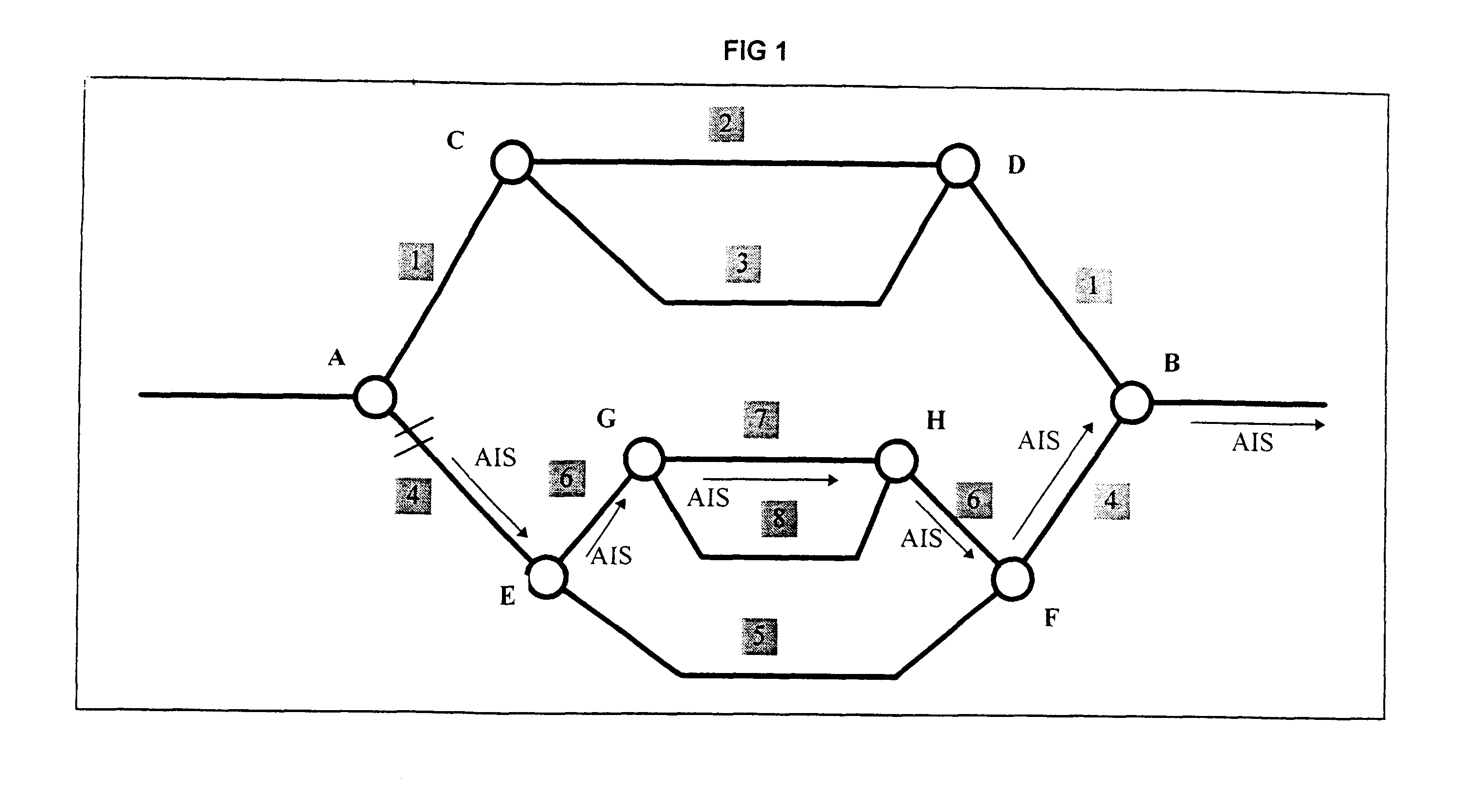 Method of protecting ATM connections in a telecommunications network
