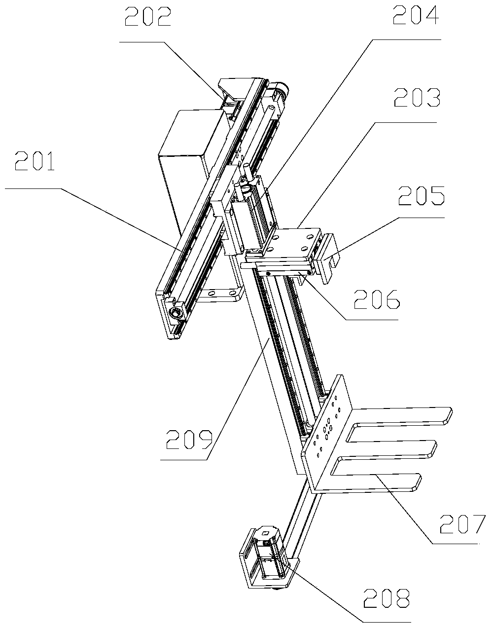 Power battery automatic dismantling and recycling equipment and method