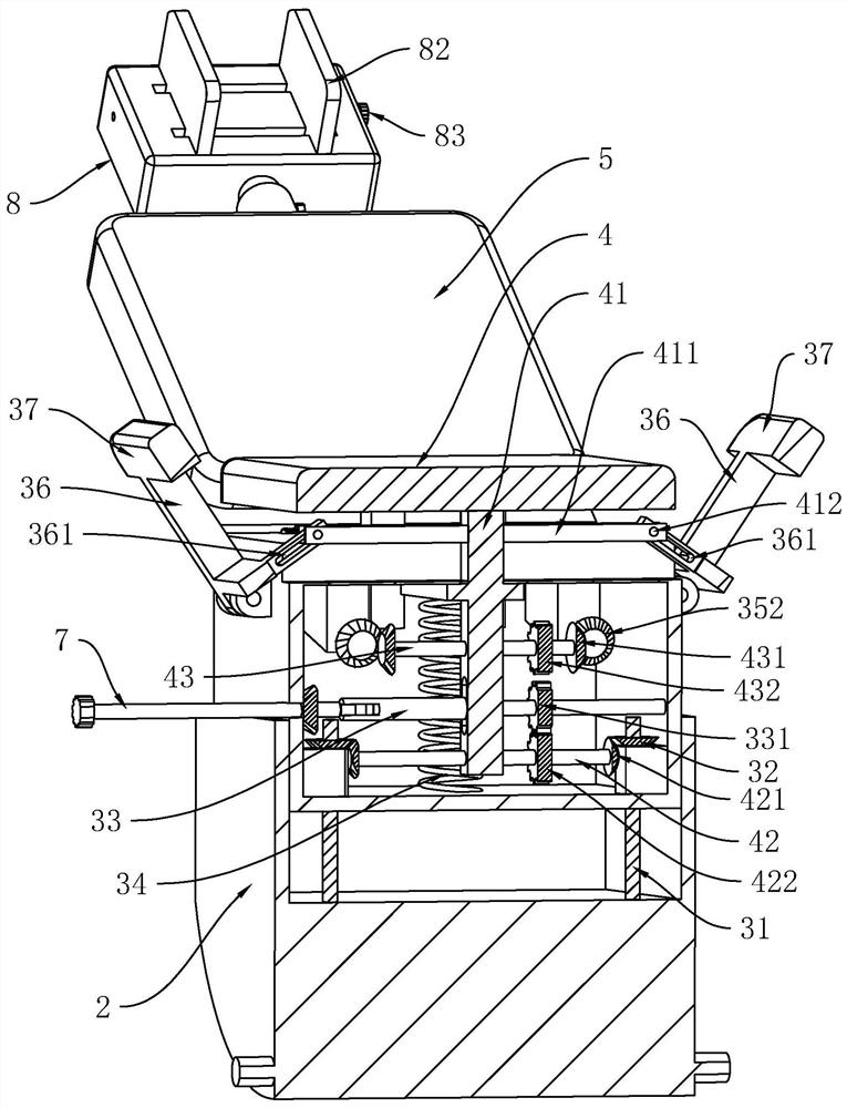 Mechanical control dental comprehensive treatment chair