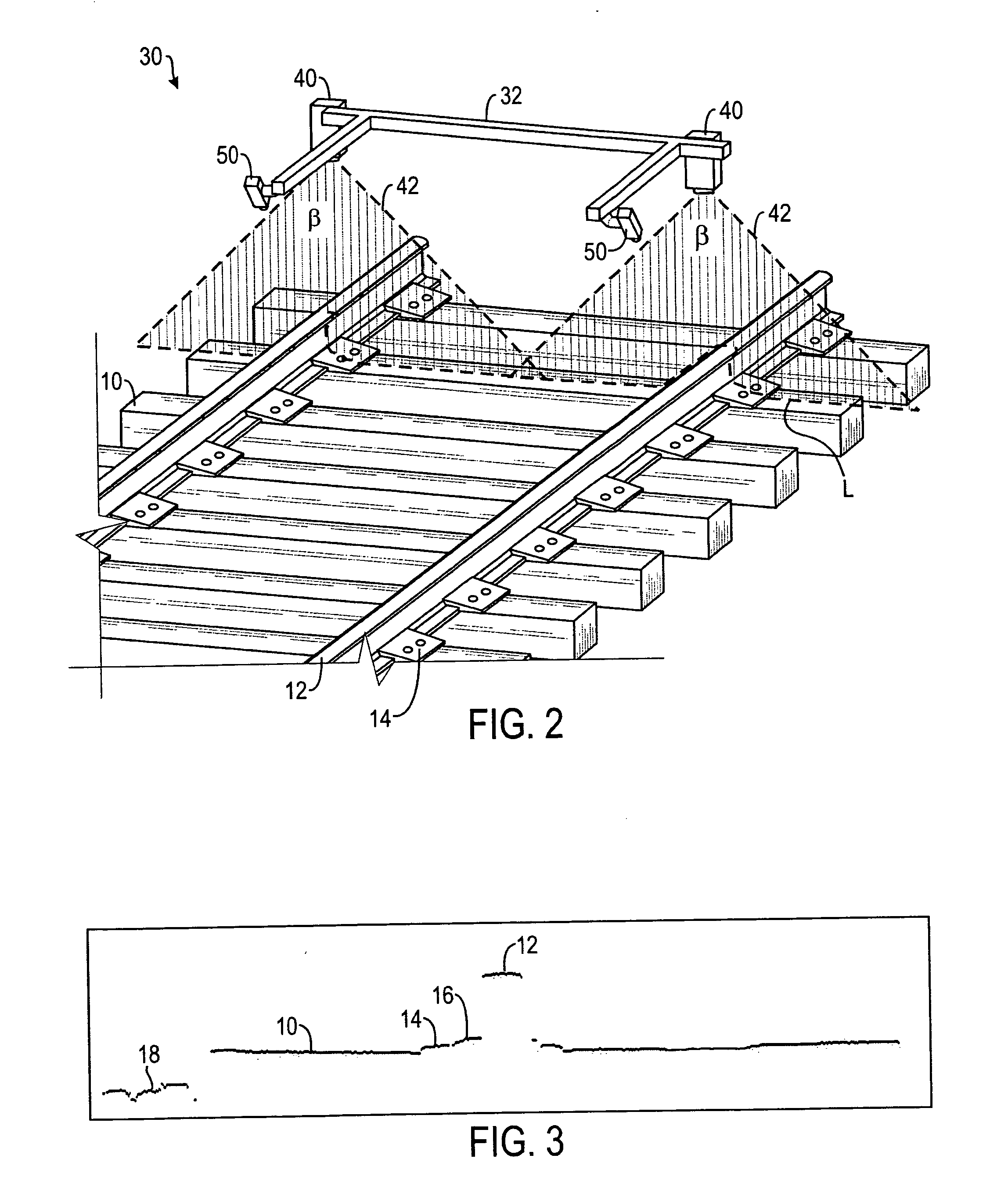 System and method for inspecting railroad track