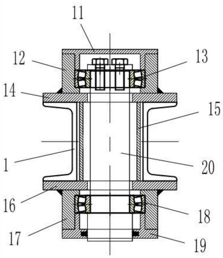 Inspection door opening and closing mechanism