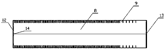 High temperature liquid emergency discharge tank buffer structure