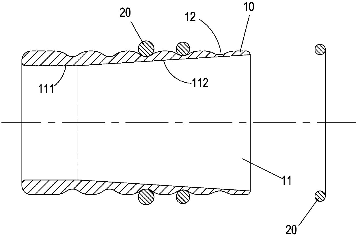 Sleeve ring structure