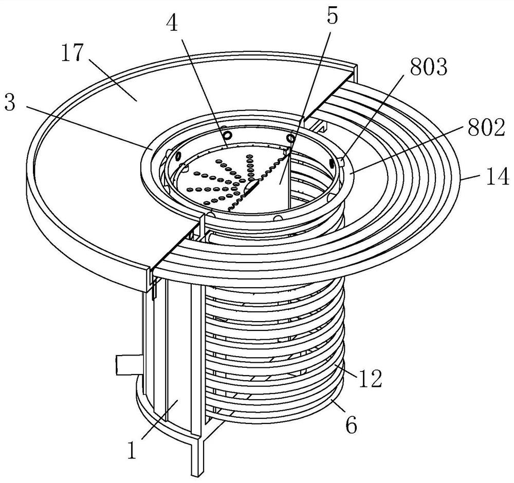 Gas heating furnace capable of achieving utilization of waste heat