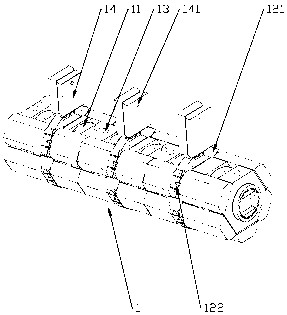 An automatic water squeeze mop