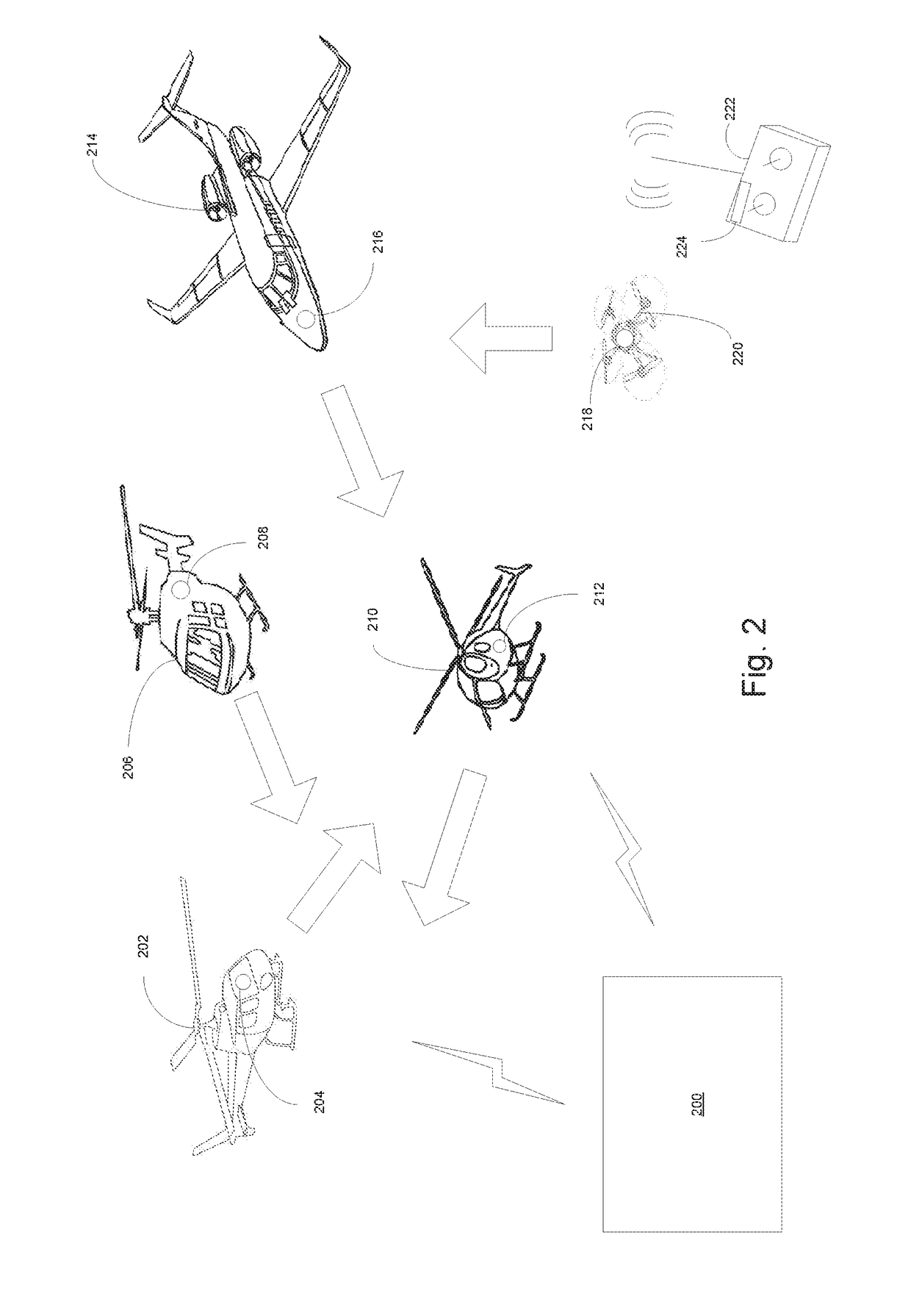 Method and system for autonomous dynamic air traffic management
