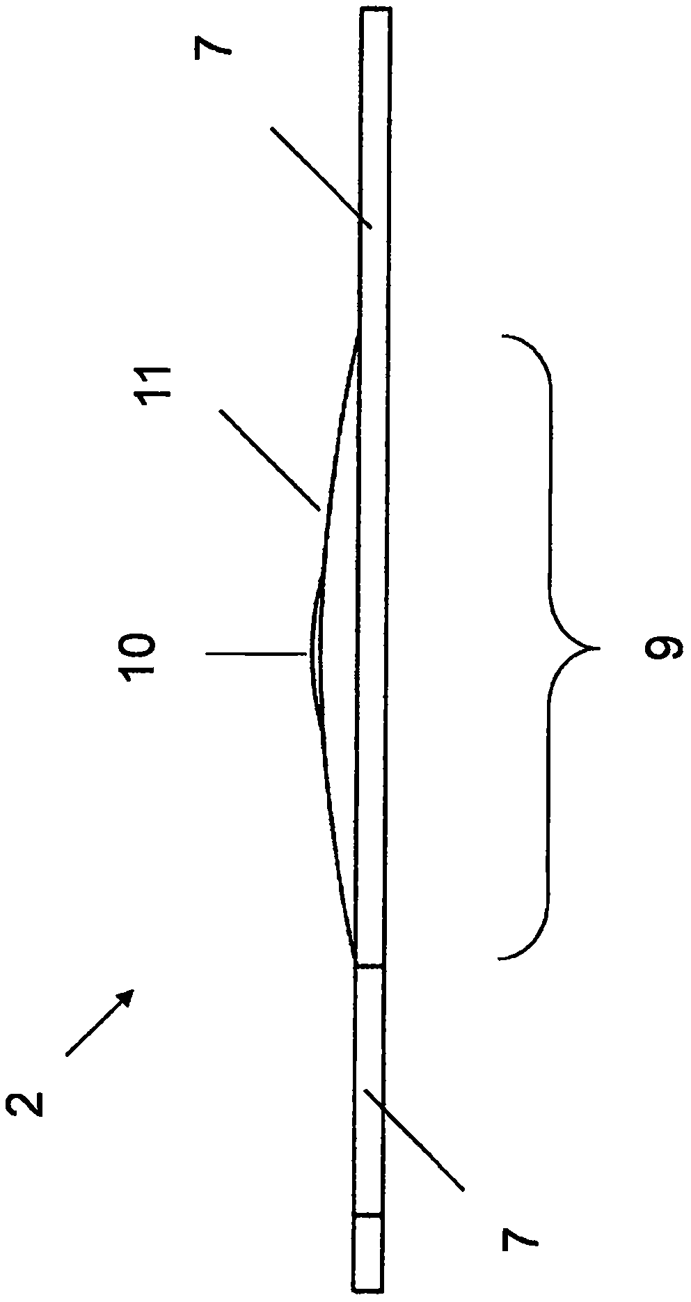 Two-stage intraocular lens with magnifying coaxial optic