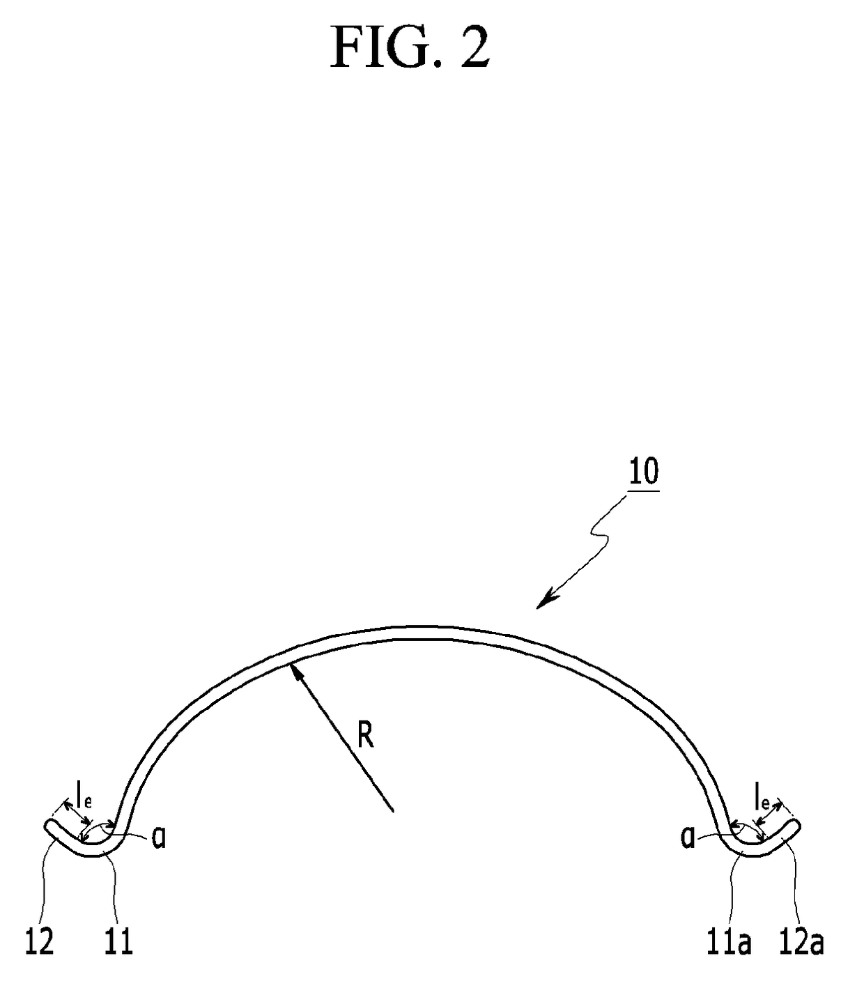 Arched steel fibers for reinforcing cement-based material