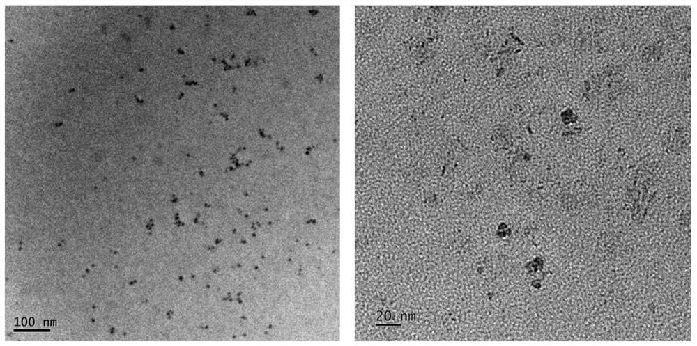 In-situ brain glioma microenvironment responsive nano material and preparation method and application thereof