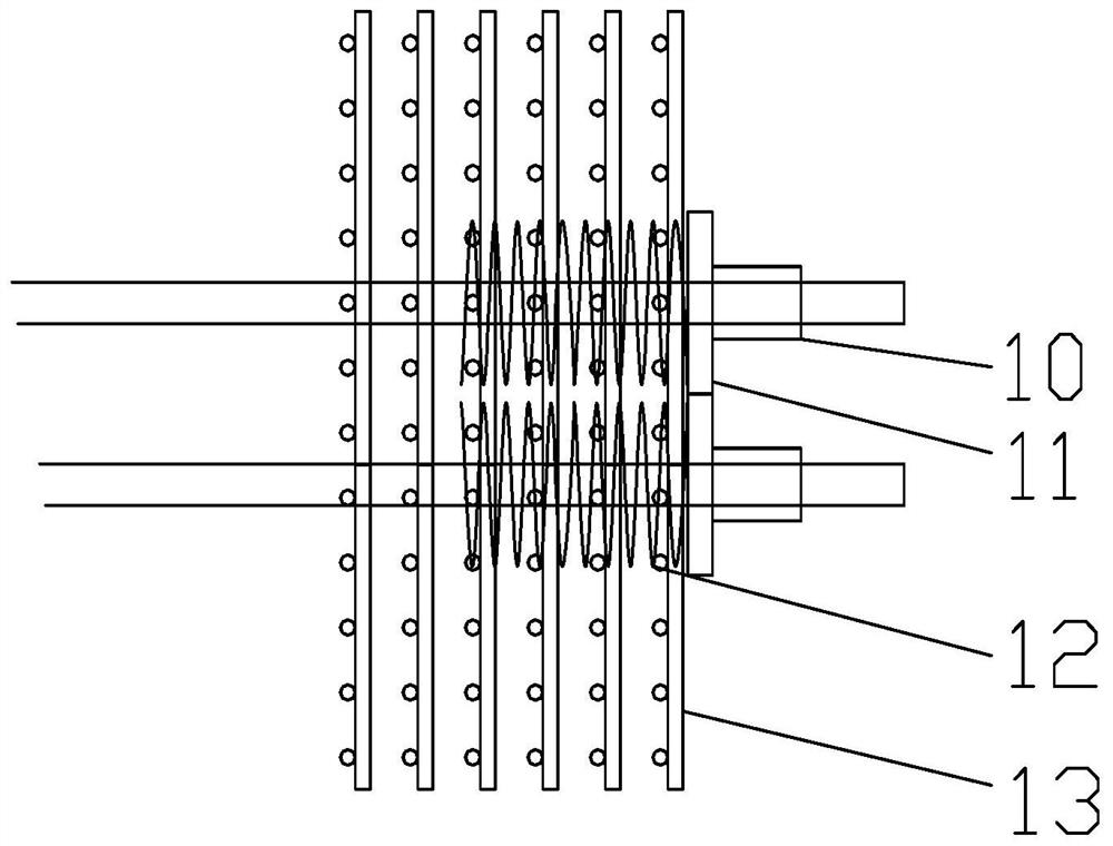 A buckle cable anchoring method for a cable hoisting system