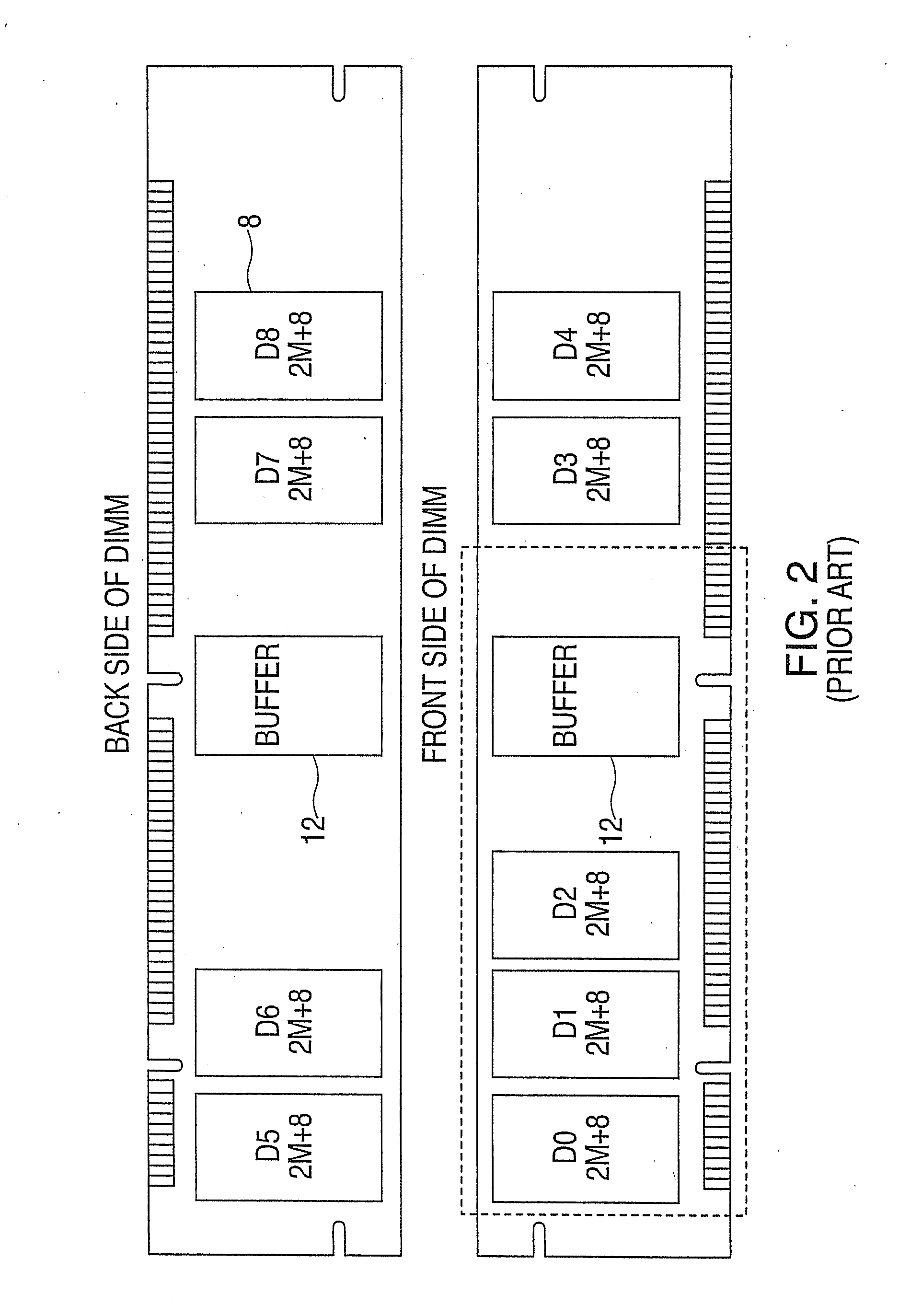 System, method and storage medium for providing a high speed test interface to a memory subsystem