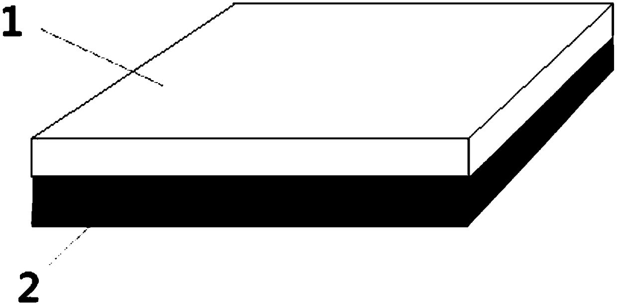 Plate special for luminous characters and preparing method thereof