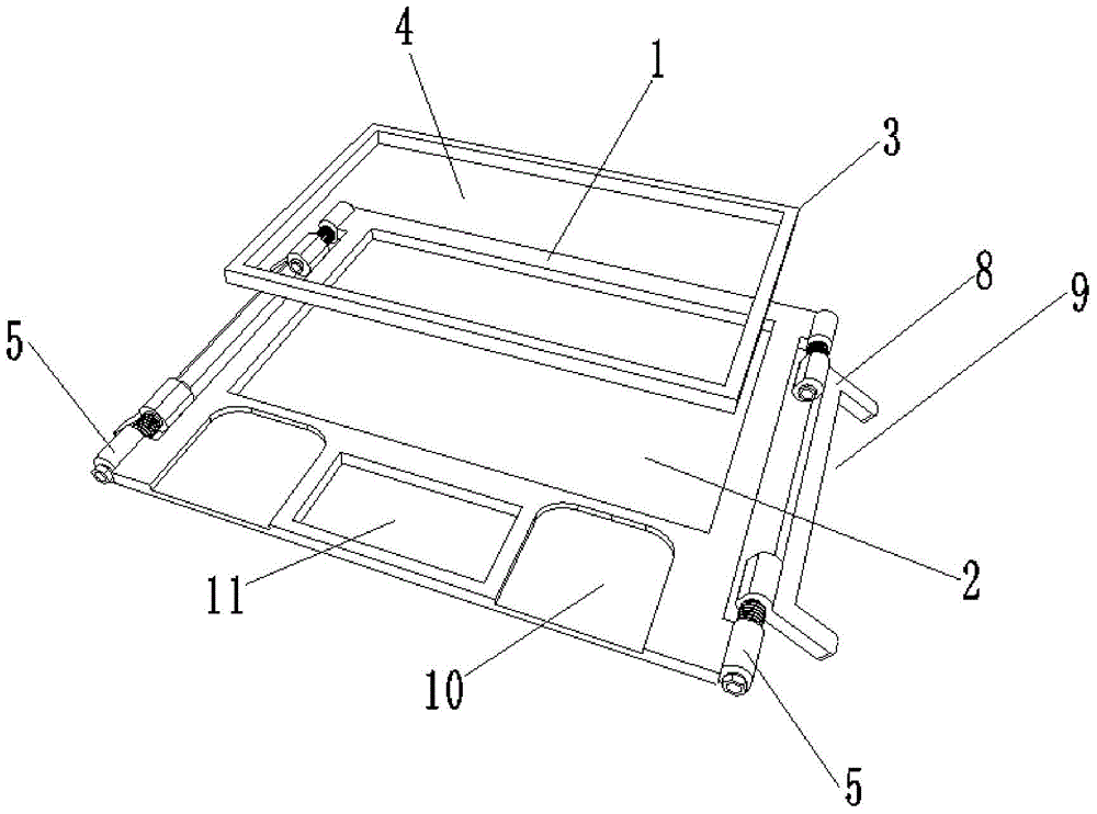 Protection device for panel of notebook keyboard