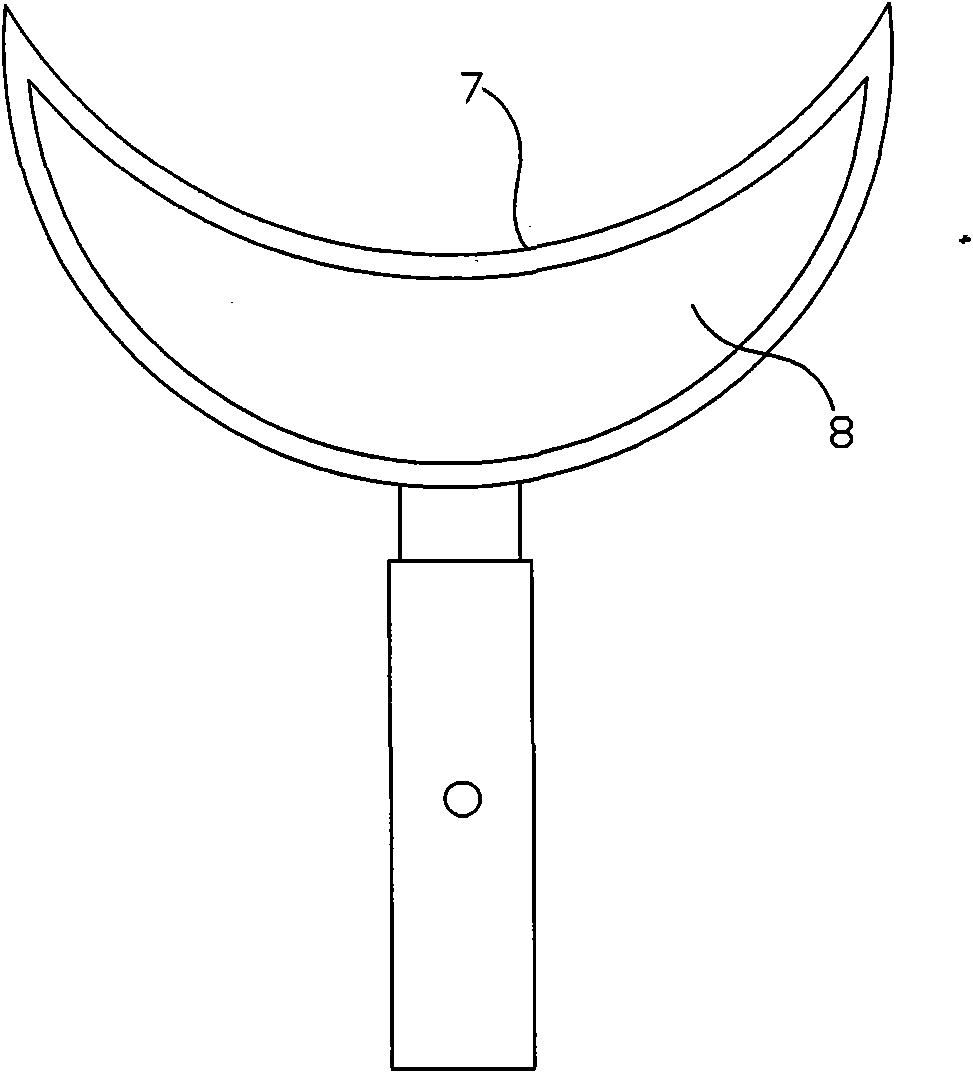 Snow and ice removing tool for transformer equipment
