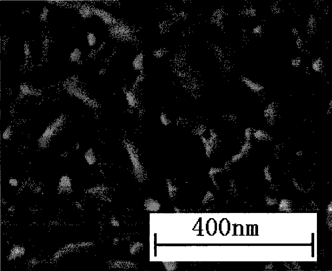 La rear earth ion doped-bismuth titanate spinel ferrite ferroelectric ferromagnetic composite film preparation method