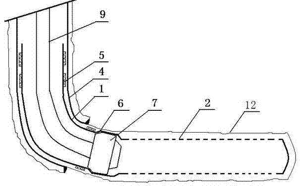 Tail pipe completion method by plugging expandable casing on top of screen pipe
