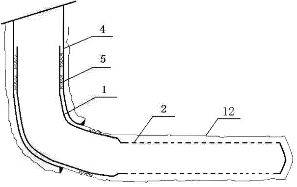 Tail pipe completion method by plugging expandable casing on top of screen pipe