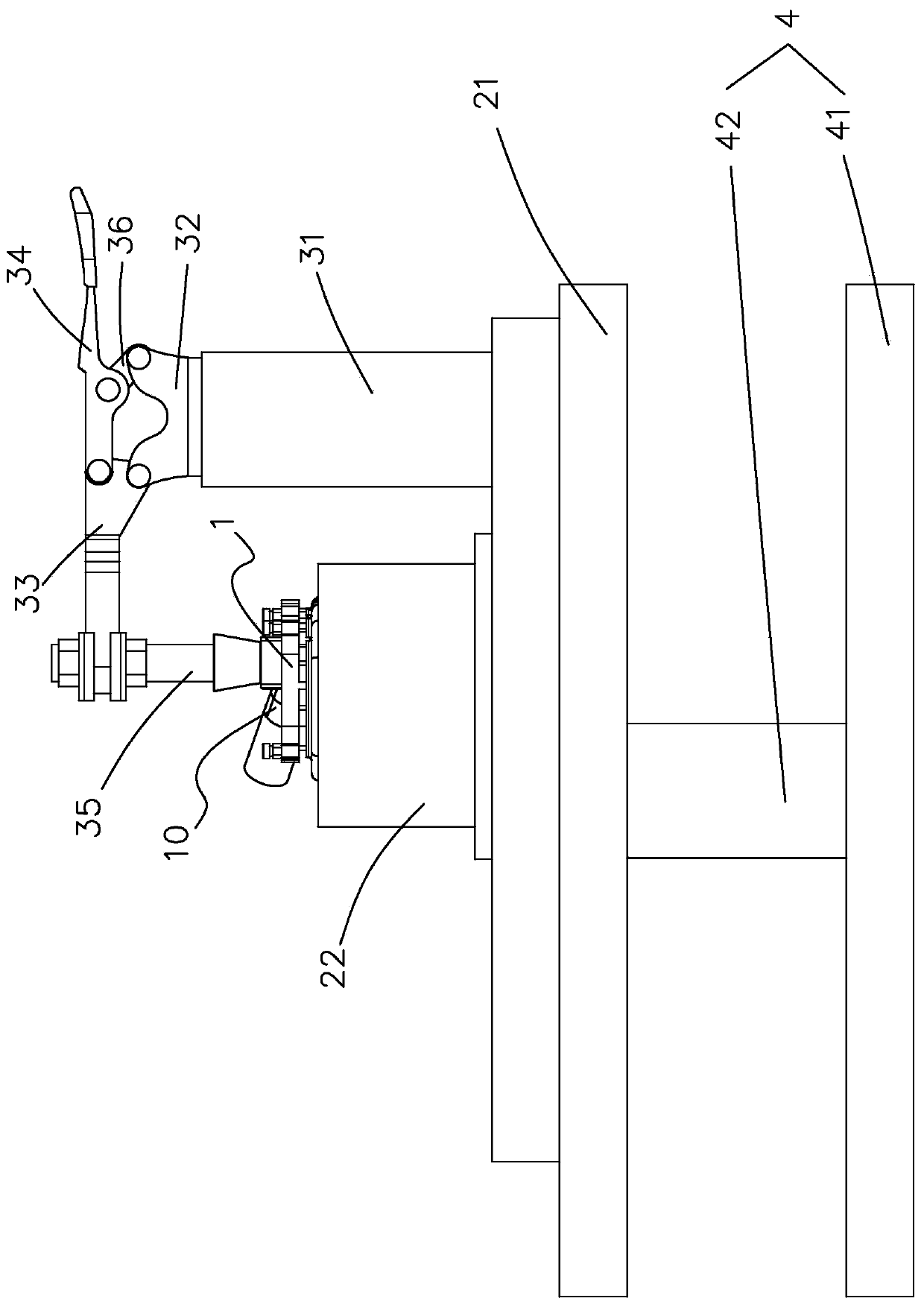 Panel spot welding jig for golf head