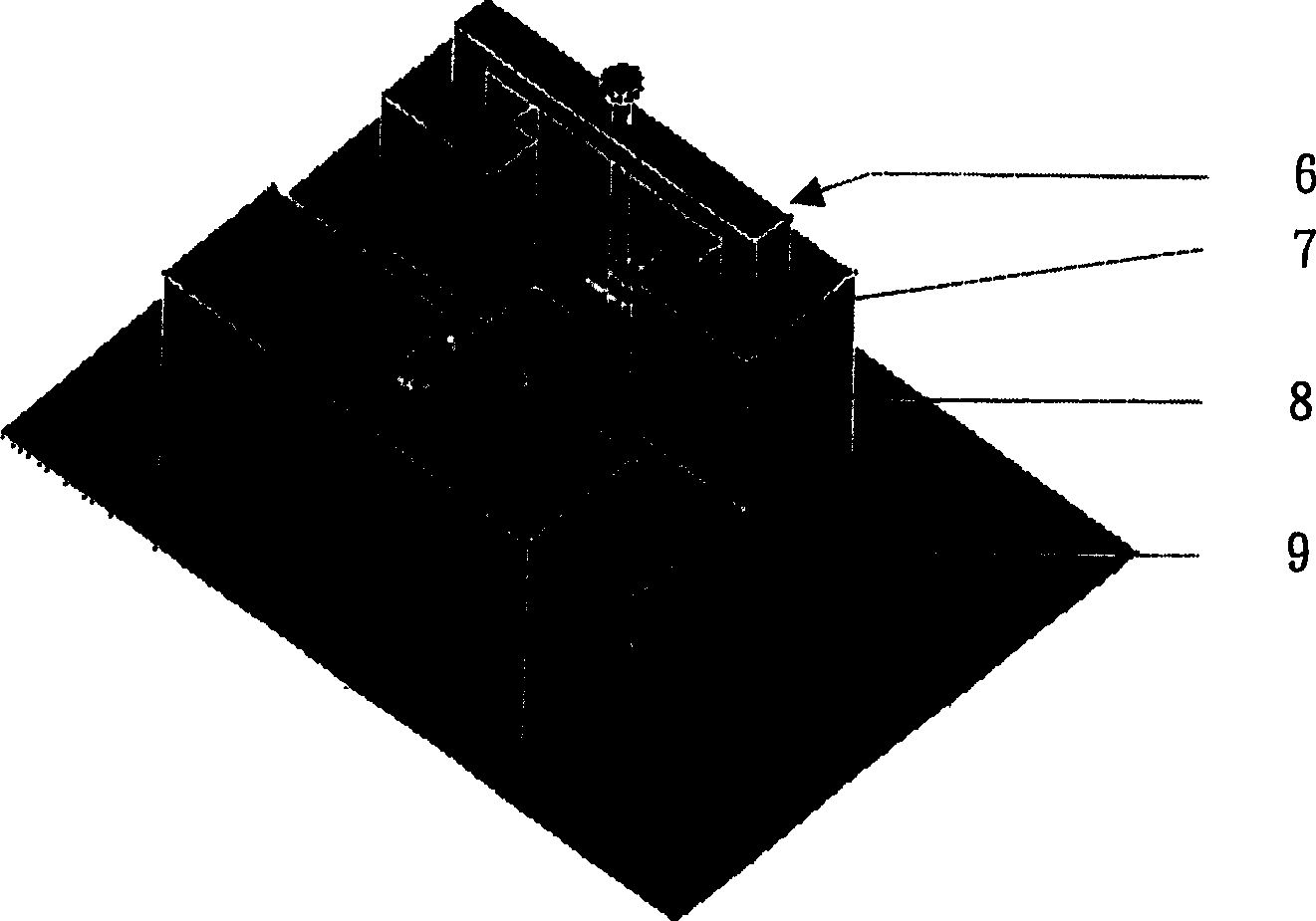 Distant visual computer water level and flow monitor for pre-alarm and disaster prevention