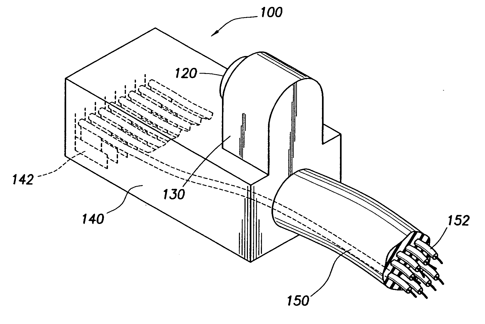 Method for transmitting data using a releasable connector