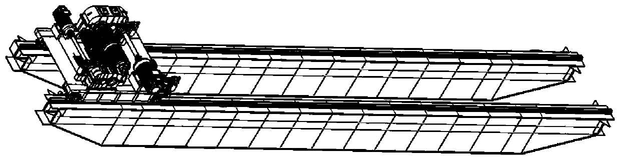 Bridge crane dynamics electromechanical joint simulation method