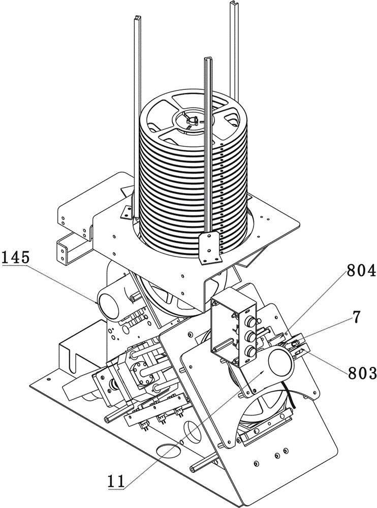 Full automatic labeling machine