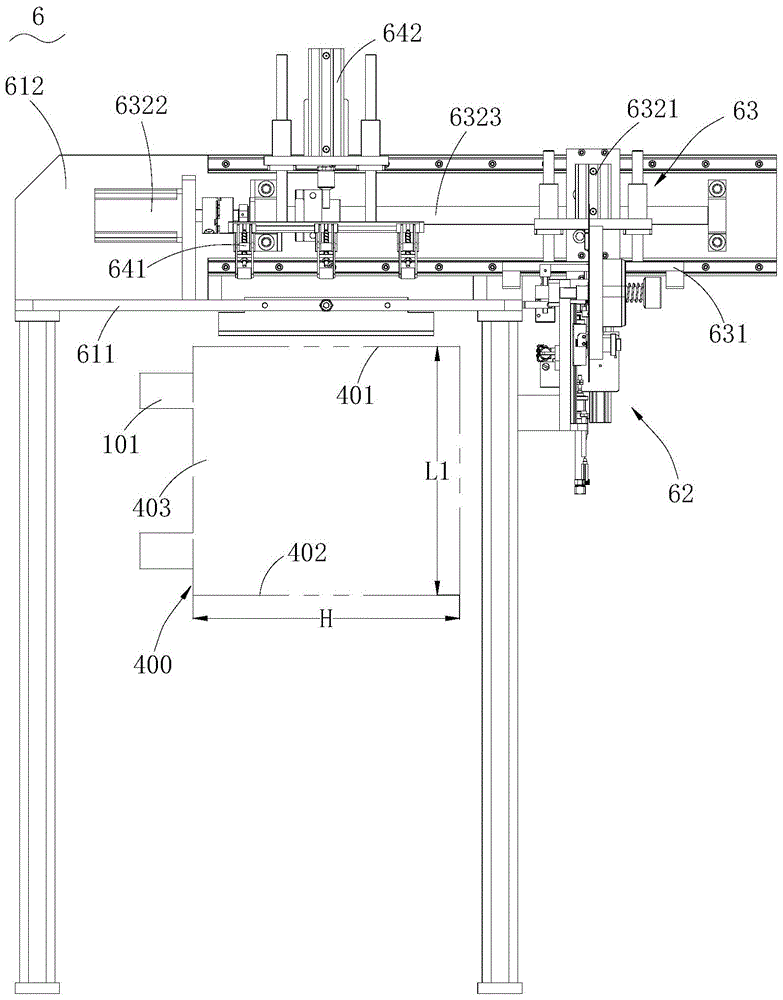 Laminating machine and cell rubberizing structure and cell rubberizing method therefor