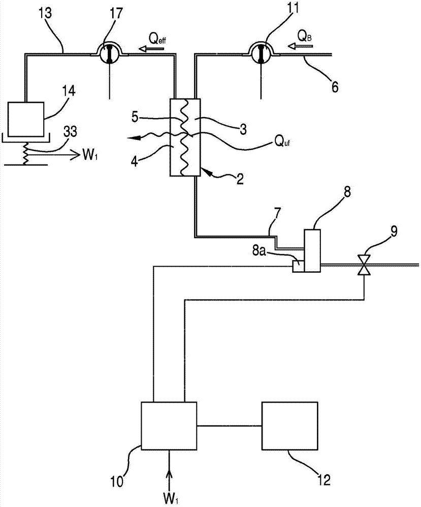 Apparatus for extracorporeal treatment of blood