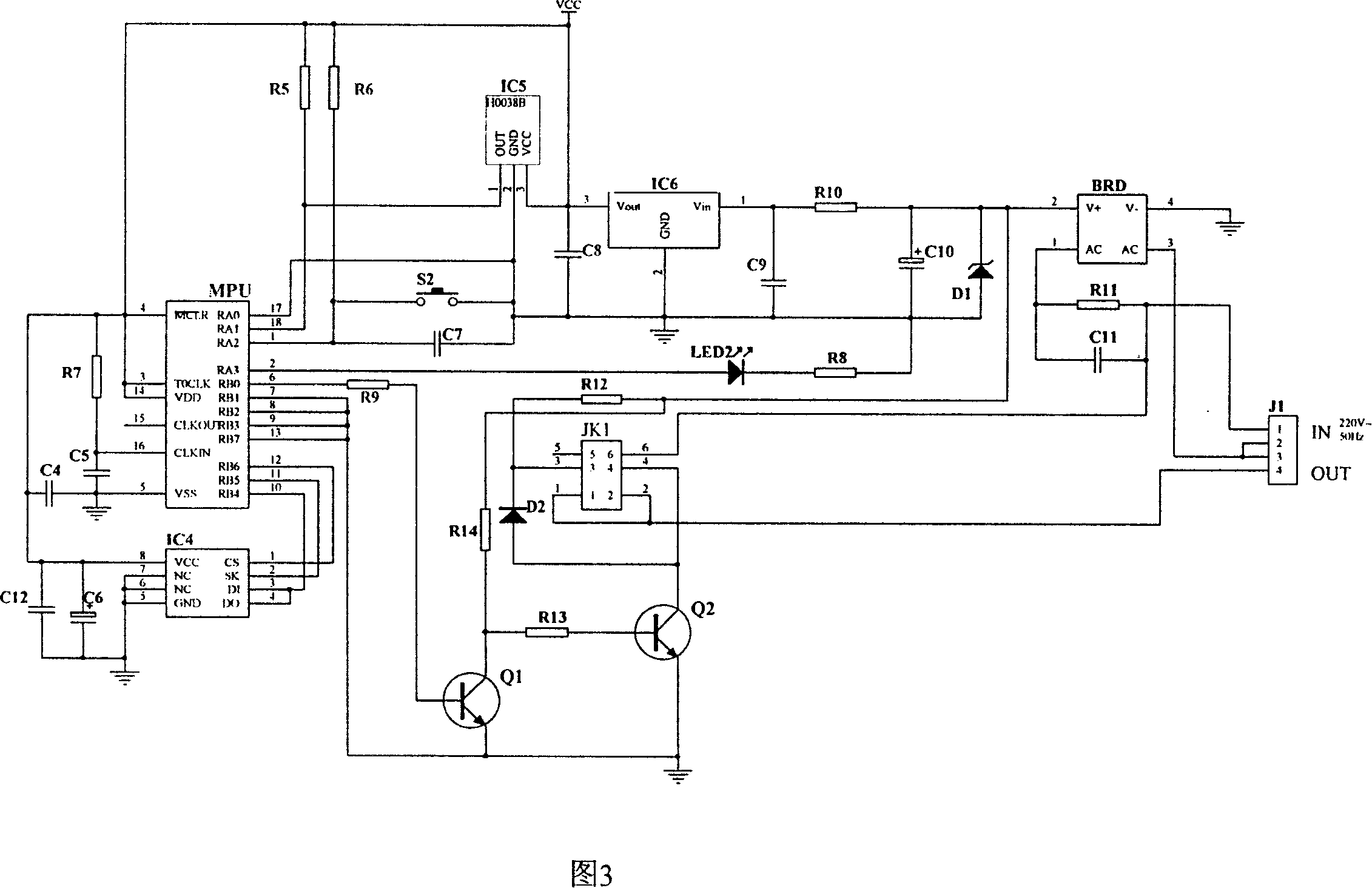 Power source authorized, one-button control non-contact-making environment-friendly switch system