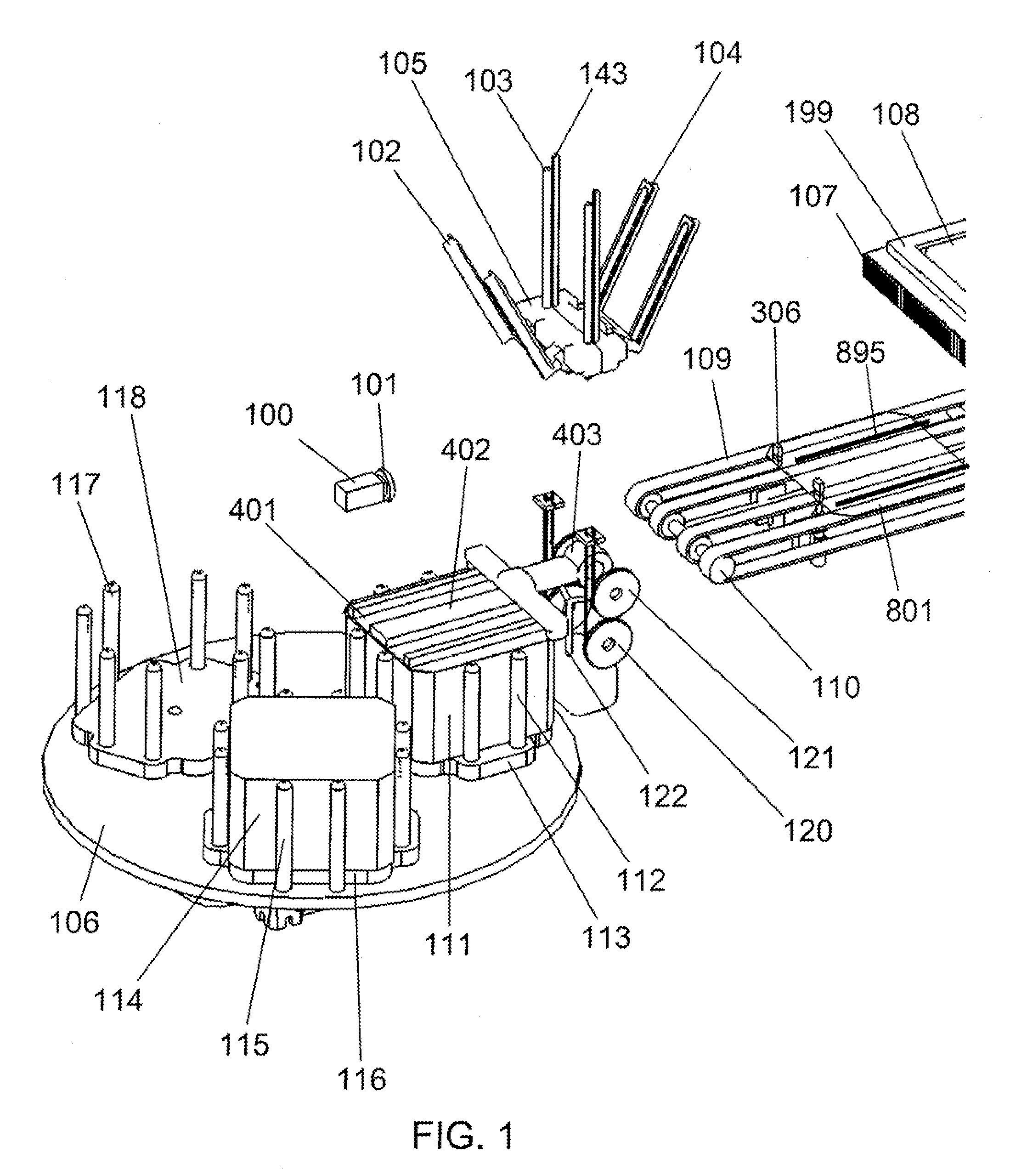 System for simultaneous tabbing and stringing of solar cells